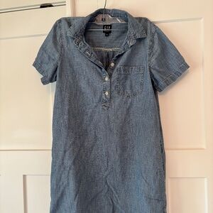 Gap Denim Shirt Dress